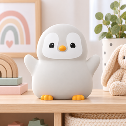 مصباح البطريق الليلي القابل للشحن Rechargeable Penguin Night Light