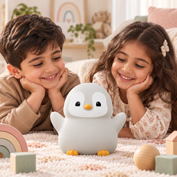مصباح البطريق الليلي القابل للشحن Rechargeable Penguin Night Light
