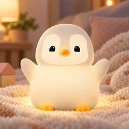 مصباح البطريق الليلي القابل للشحن Rechargeable Penguin Night Light
