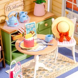 شرفة الاستراحة المشمسة – مجسم مصغّر Sunny Lounge Balcony Miniature