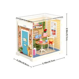 شرفة الاستراحة المشمسة – مجسم مصغّر Sunny Lounge Balcony Miniature