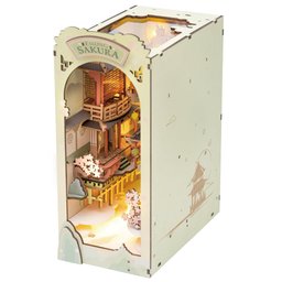 زاوية الكتب – سقوط أزهار الساكورا Falling Sakura Blossoms Book Nook