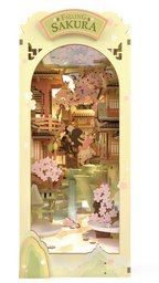 زاوية الكتب – سقوط أزهار الساكورا Falling Sakura Blossoms Book Nook