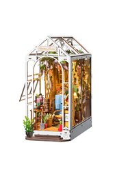 بيت الحديقة المصغّر – زاوية كتب Miniature Garden House Book Nook