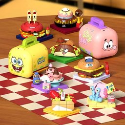 صندوق مفاجآت سبونج بوب – سلسلة توصيل الأكلات SpongeBob Food Delivery Series Blind Box