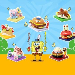 صندوق مفاجآت سبونج بوب – سلسلة توصيل الأكلات SpongeBob Food Delivery Series Blind Box