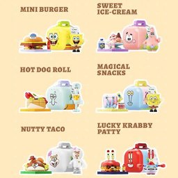 صندوق مفاجآت سبونج بوب – سلسلة توصيل الأكلات SpongeBob Food Delivery Series Blind Box