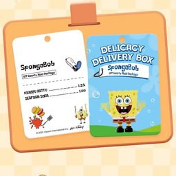 صندوق مفاجآت سبونج بوب – سلسلة توصيل الأكلات SpongeBob Food Delivery Series Blind Box