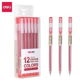 قلم جل أحمر دقيق – 0.5 ملم Red Fine Tip Gel Pen - 0.5 mm