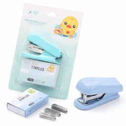 كابسة مكتبية صغيرة – أزرق Small Blue Desk Stapler