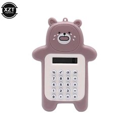 آلة حاسبة صغيرة بتصميم دب – ألوان متعددة Mini Bear Calculator - Multiple Colors