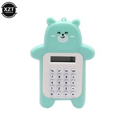 آلة حاسبة صغيرة بتصميم دب – ألوان متعددة Mini Bear Calculator - Multiple Colors