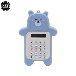 آلة حاسبة صغيرة بتصميم دب – ألوان متعددة Mini Bear Calculator - Multiple Colors
