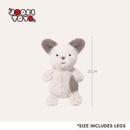 دمية الدب الأبيض الصغير – 25 سم Small White Bear Plush Toy - 25 cm
