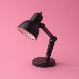 مغناطيس ثلاجة مصباح أسود مضيء Illuminated Black Lamp Fridge Magnet