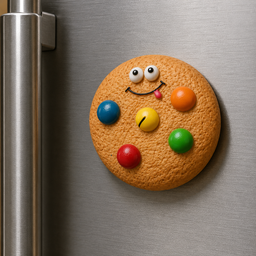مغناطيس ثلاجة البسكويت الملون Colorful Cookie Fridge Magnet