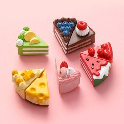 طقم مغناطيس ثلاجة الكيك والحلويات – 8 قطع Cake and Sweet Fridge Magnet Set - 8 Pieces
