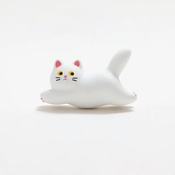 مغناطيس ثلاجة القطة البيضاء White Cat Fridge Magnet