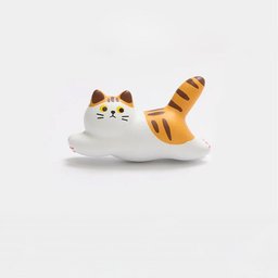 مغناطيس ثلاجة القط البرتقالي المخطط Orange Tabby Cat Fridge Magnet