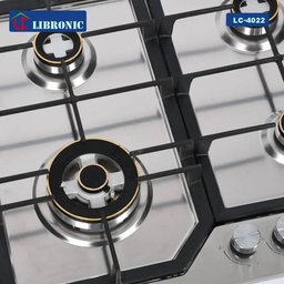 طباخ غاز ستان ستيل 4مشاعل 60في 60 a cook