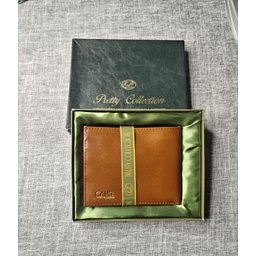 محفظة رجالية جلد طبيعي Men's genuine leather wallet