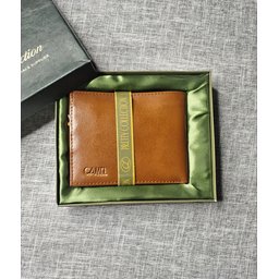 محفظة رجالية جلد طبيعي Men's genuine leather wallet