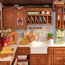 مطبخ الخَبز المصغّر للتركيب Miniature Baking Kitchen – DIY Kit