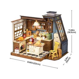 مطبخ الخَبز المصغّر للتركيب Miniature Baking Kitchen – DIY Kit