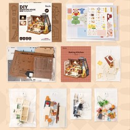 مطبخ الخَبز المصغّر للتركيب Miniature Baking Kitchen – DIY Kit