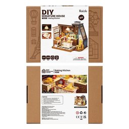 مطبخ الخَبز المصغّر للتركيب Miniature Baking Kitchen – DIY Kit