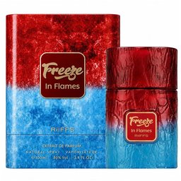 عطر ريفز فريز إن فليمز إكسترا دو بارفان 100مل للجنسين Riiffs Freeze In Flames Extrait de Parfum 100ml