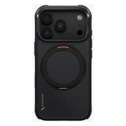 يونيك Keva MŌV حافظة حماية مغناطيسية مع مسند Mōvix دوّار 360° لهاتف iPhone 18 Pro - أسود كربوني UNIQ Keva MŌV Magnetic Protective Case with Mōvix 360° Swivel Kickstand for iPhone 18 Pro - Carbon Black
