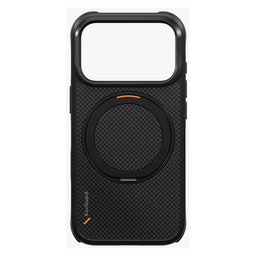 يونيك Keva MŌV حافظة حماية مغناطيسية مع مسند Mōvix دوّار 360° لهاتف iPhone 18 Pro - أسود كربوني UNIQ Keva MŌV Magnetic Protective Case with Mōvix 360° Swivel Kickstand for iPhone 18 Pro - Carbon Black