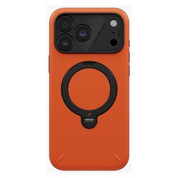 يونيك Elix حافظة هجينة مع مسند Mōvion قابل للقلب 180° والدوران 360° لهاتف iPhone 18 Pro Max - برتقالي فولت UNIQ Elix Hybrid Case with Mōvion 180° Flip and 360° Rotating Kickstand for iPhone 18 Pro Max - Volt Orange