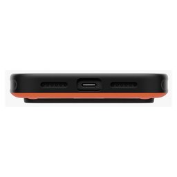 يونيك Elix حافظة هجينة مع مسند Mōvion قابل للقلب 180° والدوران 360° لهاتف iPhone 18 Pro Max - برتقالي فولت UNIQ Elix Hybrid Case with Mōvion 180° Flip and 360° Rotating Kickstand for iPhone 18 Pro Max - Volt Orange