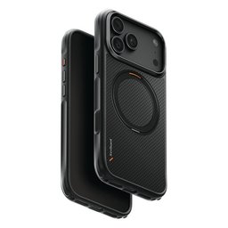 يونيك Keva MŌV حافظة حماية مغناطيسية مع مسند Mōvix دوّار 360° لهاتف iPhone 18 Pro Max - أسود كربوني UNIQ Keva MŌV Magnetic Protective Case with Mōvix 360° Swivel Kickstand for iPhone 18 Pro Max - Carbon Black