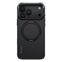 يونيك Keva MŌV حافظة حماية مغناطيسية مع مسند Mōvix دوّار 360° لهاتف iPhone 18 Pro Max - أسود كربوني UNIQ Keva MŌV Magnetic Protective Case with Mōvix 360° Swivel Kickstand for iPhone 18 Pro Max - Carbon Black