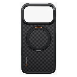 يونيك Keva MŌV حافظة حماية مغناطيسية مع مسند Mōvix دوّار 360° لهاتف iPhone 18 Pro Max - أسود كربوني UNIQ Keva MŌV Magnetic Protective Case with Mōvix 360° Swivel Kickstand for iPhone 18 Pro Max - Carbon Black