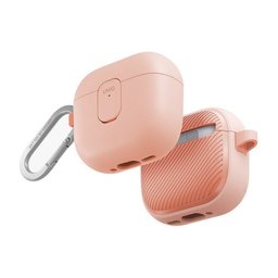 يونيك Clyde حافظة بقفل لسماعات AirPods الجيل الرابع / الخامس - وردي فاتح / وردي كريب UNIQ Clyde Locking Case for AirPods 4th / 5th Gen - Light Pink / Crepe Pink