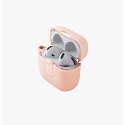 يونيك Clyde حافظة بقفل لسماعات AirPods الجيل الرابع / الخامس - وردي فاتح / وردي كريب UNIQ Clyde Locking Case for AirPods 4th / 5th Gen - Light Pink / Crepe Pink