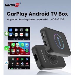 Carlinkit Tbox Lite S - محول لاسلكي لـ CarPlay وAndroid Auto، مزود بمنفذ mini HDMI ويدعم YouTube وNetflix. Carlinkit Tbox Lite S Wireless CarPlay Android Auto mini HDMI youtube Netflix