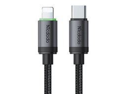 كيبل Mcdodo CA-4820 بقوة 36W من USB-C الى Lightning بطول 1 متر مع اضاءة LED Mcdodo CA-4820 36W Cable