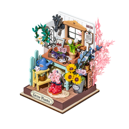 مجسم حديقة الشرفة الحالمة Dreamy Balcony Garden Miniature