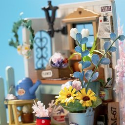 مجسم حديقة الشرفة الحالمة Dreamy Balcony Garden Miniature