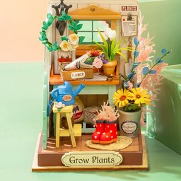 مجسم حديقة الشرفة الحالمة Dreamy Balcony Garden Miniature