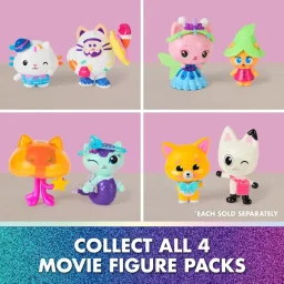 سبين ماستر (غابيز دولهاوس) نماذج مجسمات الفيلم عبوة من قطعتين Spin Master (Gabbys Dollhouse) Movie 2-Pack Figure Models