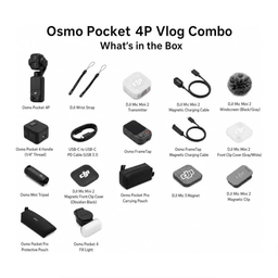 DJI Osmo Pocket 4P VLOG Combo DJI Osmo Pocket 4P VLOG Combo
