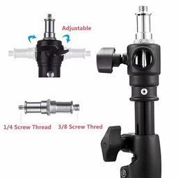 Table Wall Ceiling Boom Arm Light Stand Adjustable Height 5/8" Spigot 34-54cm Table Wall Ceiling Boom Arm Light Stand Adjustable Height 5/8" Spigot 34-54cm