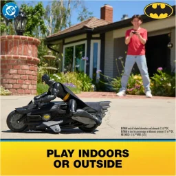 سبين ماستر (دي سي RC) دراجة بات سايكل كور 12 بوصة RC Spin Master (DC RC) 12Inch Core Batcycle RC