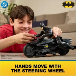 سبين ماستر (دي سي RC) دراجة بات سايكل كور 12 بوصة RC Spin Master (DC RC) 12Inch Core Batcycle RC